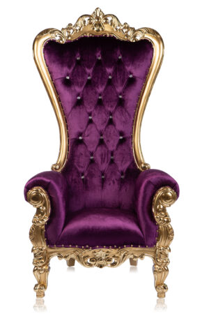 Purple Rain Shellback throne (Purple/Gold)